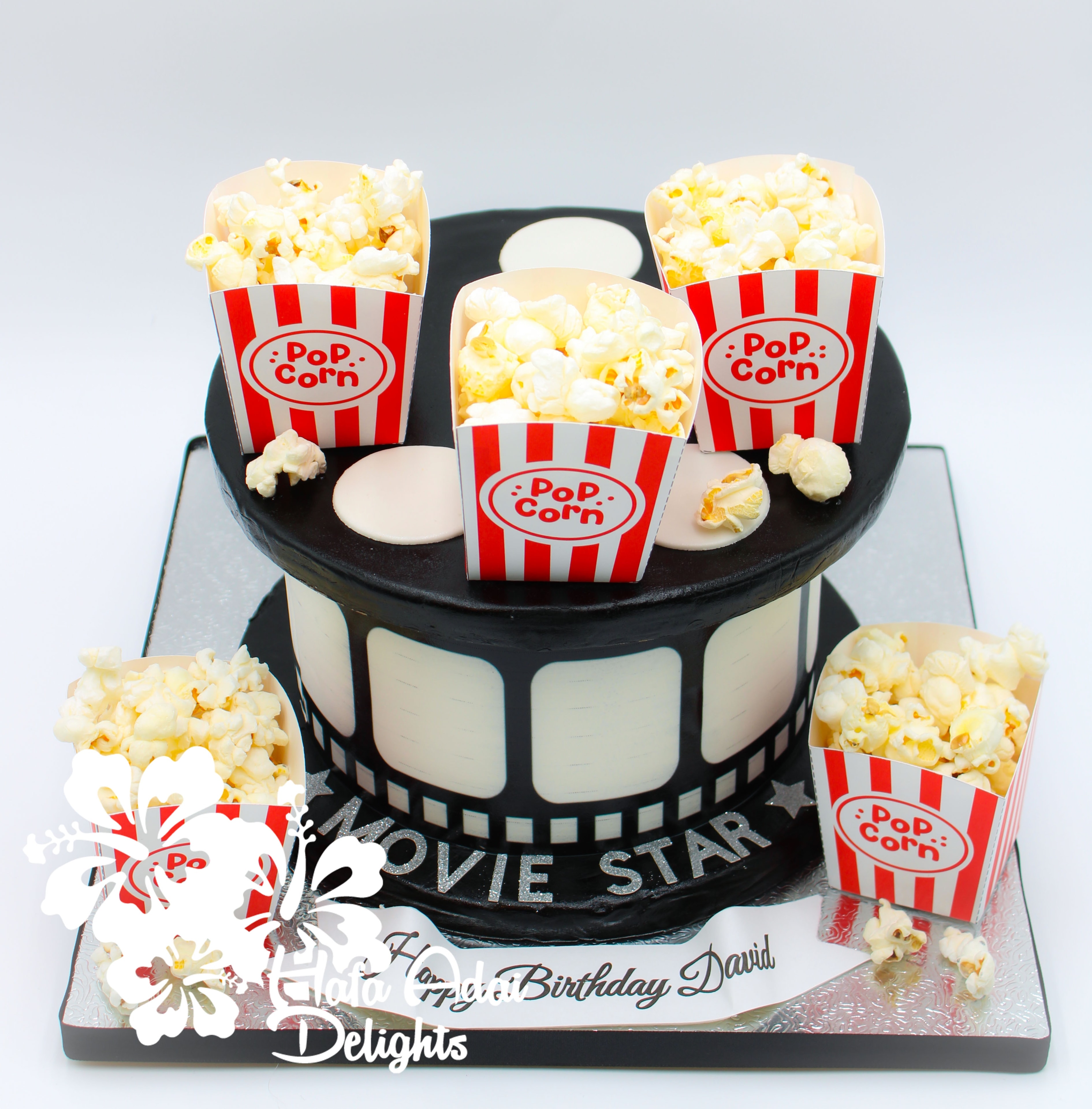 Golden Celebration — Birthday cake by Hafa Adai Delights