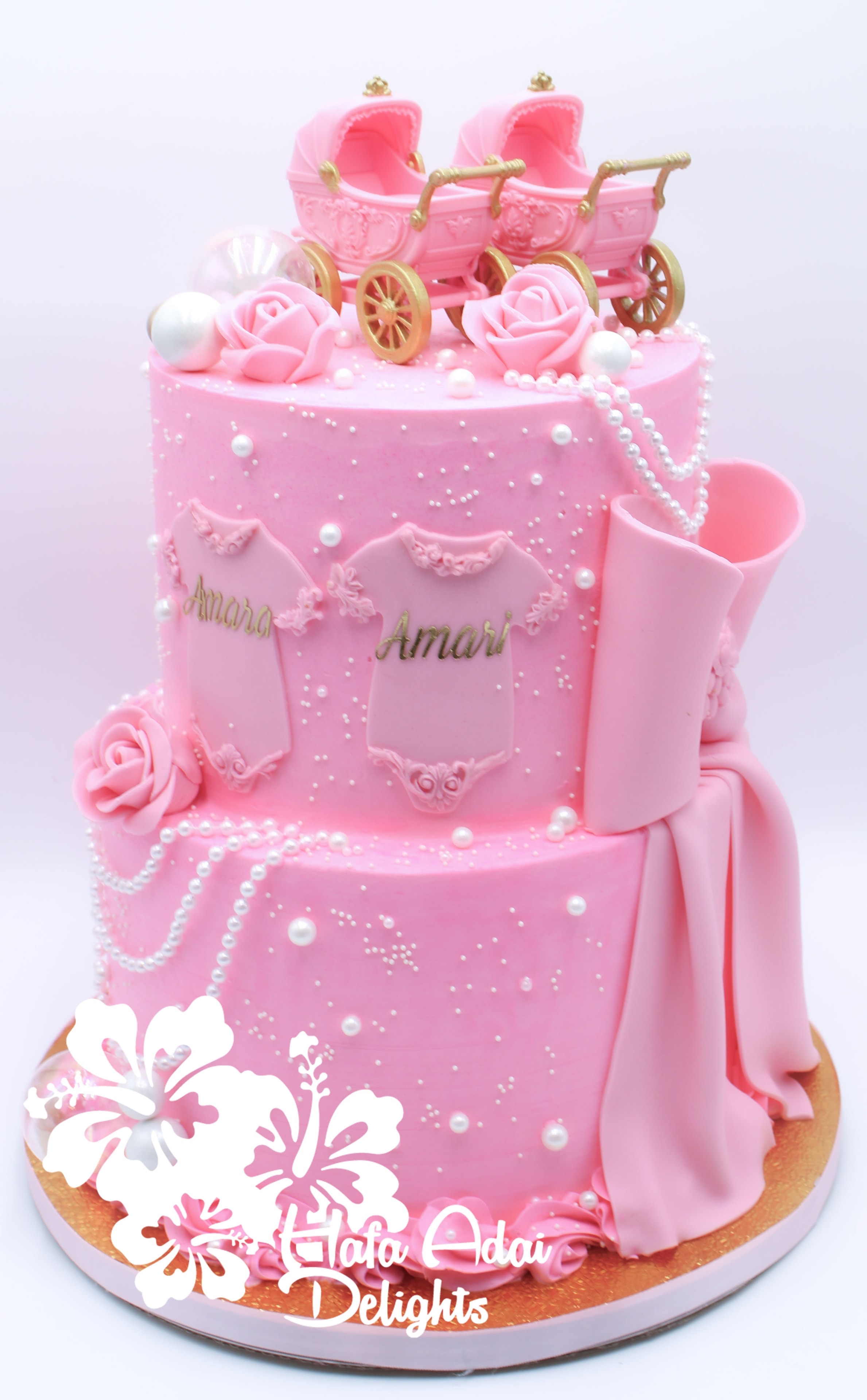 Midnight Orchid — Custom cake by Hafa Adai Delights